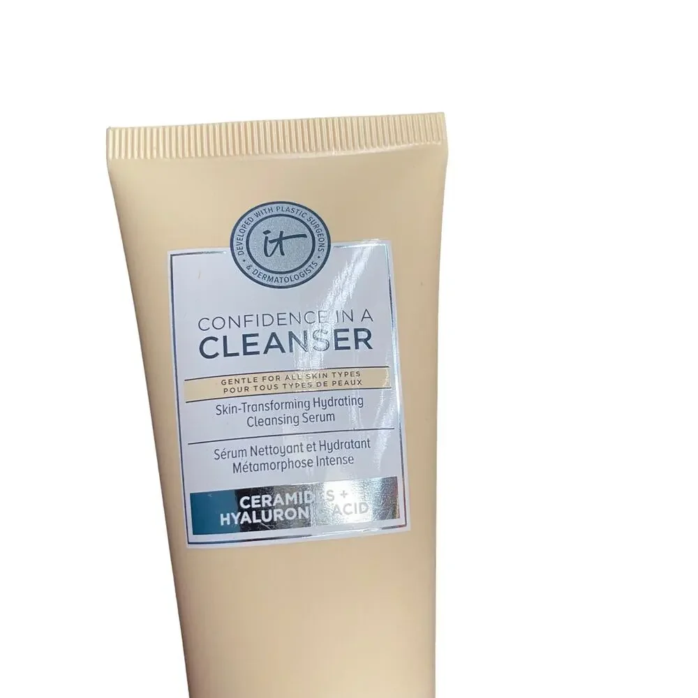 IT Cosmetics Confidence In A Cleanser Hydrating Cleansing Serum 1.7oz [Sealed]